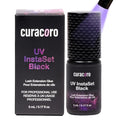 Curacoro UV Lash Glue - Instant Curing Black Adhesive, 5ml