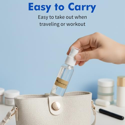 TSA Approved 3.4 oz Travel Spray Bottles - 5 Pack