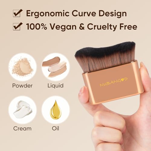 Professional Kabuki Foundation Brush - Powder & Tanning