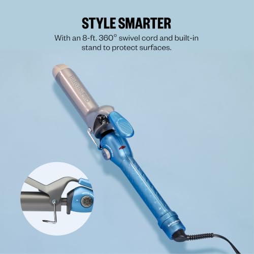 BaBylissPRO Nano Titanium Spring Curling Iron | Professional Hair Wand