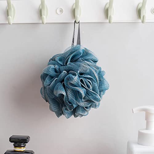 Dark Blue Bath Loofah Sponge Men Women Shower Accessory - Style 1 60g