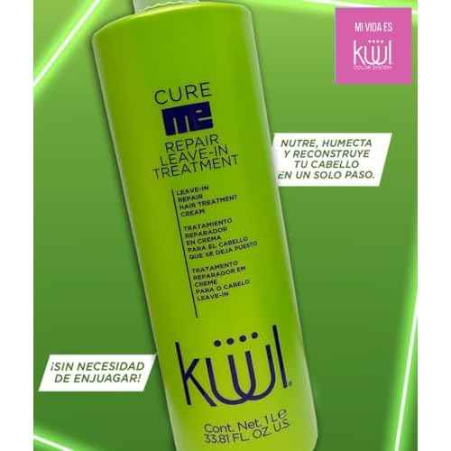 Kuul Cure Me Repair Leave-In Treatment 33.8 OZ - TRATAMIENTO NUTRICI?N PROLONGADA - 1 LITRO / 1000 ML