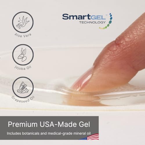 NatraCure Vented Moisturizing Gel Heel Sleeves for Dry Cracked Feet