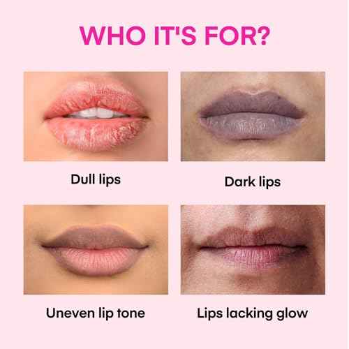 Lip Lightening for Dark Lips: for Smokers, Dry or Uneven-Toned Lips ? Restores Natural Look & Moisture with VC, Lemon Peel & Licorice ? Refreshing Mint Scent ? 15 mL