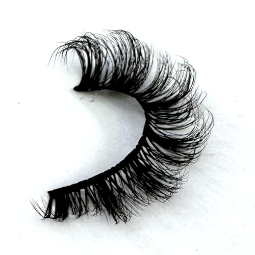7 Pairs Faux Mink False Eyelashes Wispy Natural Look