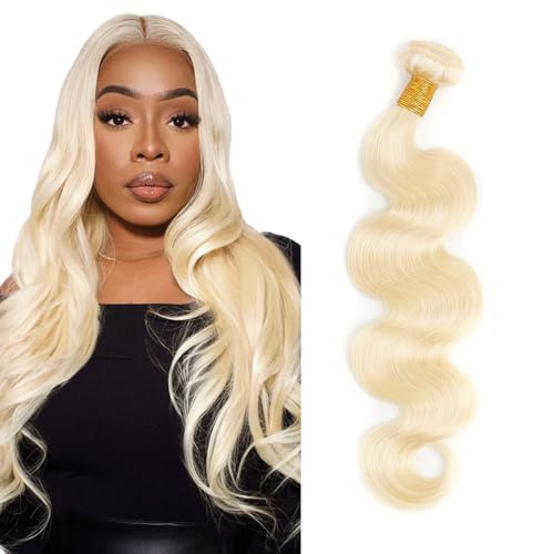 Freiuoke 30 Inch 613 Body Wave Blonde Human Hair Bundle