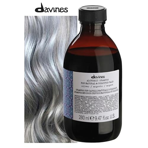 Davines Alchemic Silver Shampoo for Cool Blonde & Silver Hair