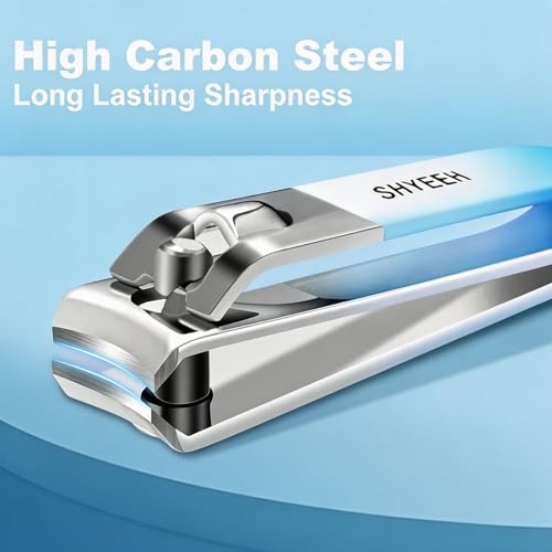 Portable 10-Piece High-Carbon Steel Manicure Set with Leather Case