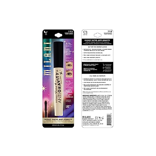 Milani Anti-Gravity Mascara - 24HR Volume & Length Black