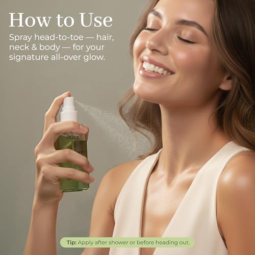 DUSA Bergamot Hair & Body Perfume Mist for Women - Long Lasting 100ml