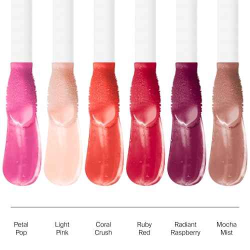 Neutrogena Hydro Boost Tinted Lip Oil with Hyaluronic Acid, Designed to Hydrate & Nourish While Providing a Luxurious Pop of Color for Fuller-Looking Lips, Mocha Mist, .2 fl. oz