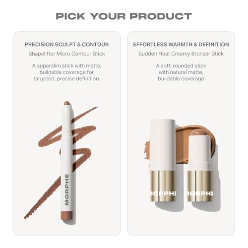 Morphe Sudden Heat Cream Bronzer Stick - Soft Matte