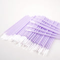 Eyelash Extension Microswabs Purple 200 pcs - Precision Lash & Beauty Tool