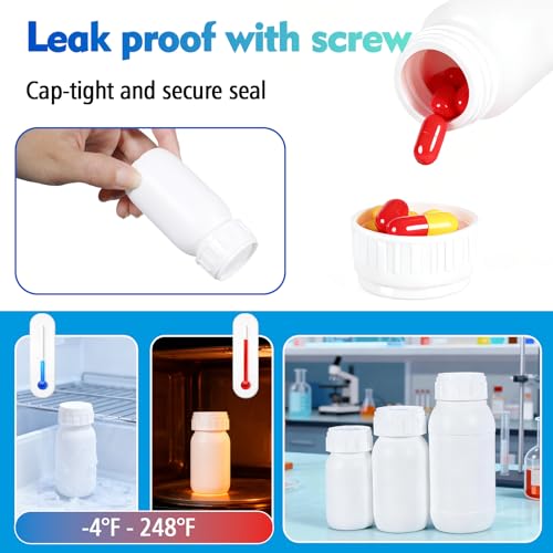 4-Pack TSA-Compliant 3.4oz Travel Bottles - BPA-Free & Leak-Proof
