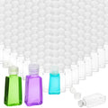 1 oz Travel Plastic Bottles, 100-Pack Flip Cap Refillable Containers