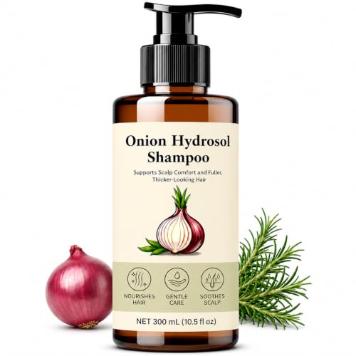 Onion Hydrosol Shampoo for Hair Growth & Fuller-Looking Hair