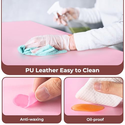 Noverlife PU Leather Lash Bed Cover - 70x32 Waterproof Massage Table Pad