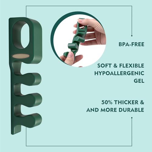 Adjustable Toe Separators Gel Spacers - Bunion & Foot Pain Relief for Men & Women