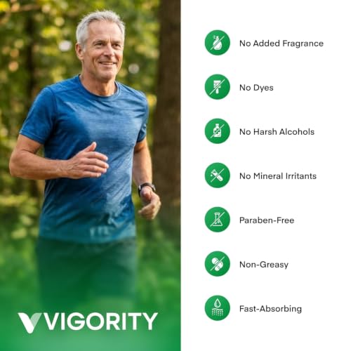 Vigority 99.9% Pure DMSO Roll-On Gel with Aloe Vera & Botanicals - 3.53 oz