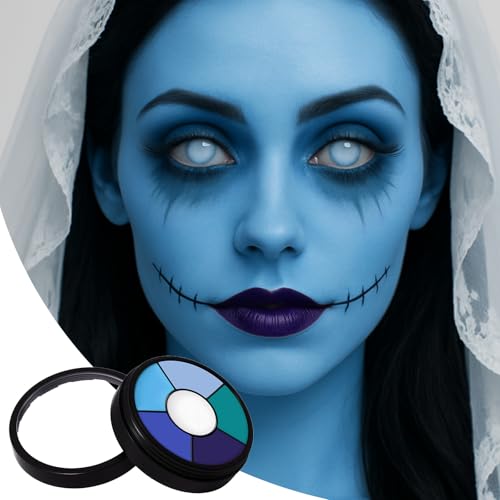 BOBISUKA 6-Color Washable Face & Body Paint for Cosplay