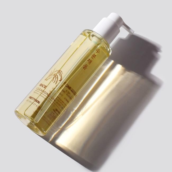 PRETTYSKIN Rice Bran Cleansing Oil – Makeup Remover
