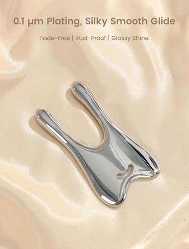 Lemove Gua Sha Tool Stainless Steel Facial Massager