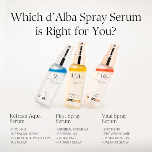 d'Alba White Truffle Spray Serum Trio - 3-Pack Hydrating Mist