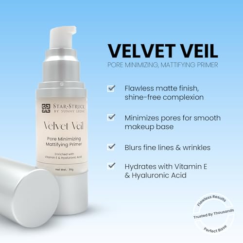 Face Primer for Smoothing Skin | Hydrating Face Primer, Evens Skin texture, Grips Makeup | Wrinkle Filling, Pore perfecting | Matte Finish Face Primer, 1 Fl Oz