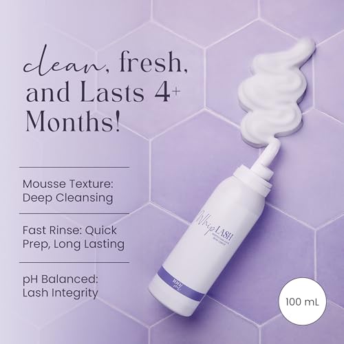 LivBay Lash Bath Foam Cleanser for Eyelash Extensions 100ml