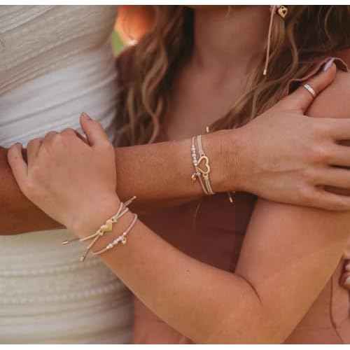 K'lani Hair Tie Bracelets for Women - Elastic Hair Bands That Double as Stylish Jewelry - Mother/Daughter - Set