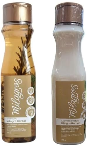Milagro Herbal Hair Care Kit - Shampoo, Conditioner & Toner