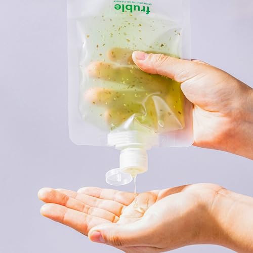 Green Smoothie Gel Cleanser, Gentle Facial Cleanser with Upcycled Broccoli Extract for Sensitive Skin, Hydrating & Pore Care, Korean Skincare