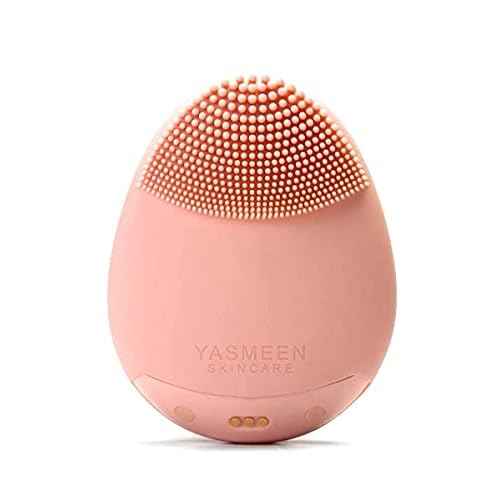 Sonic Facial Cleansing Brush, Waterproof Electric Face Cleansing Brush Device for Deep Cleaning|Gentle Exfoliating|Massaging,Rechargeable,Yasmeen Skincare Co.