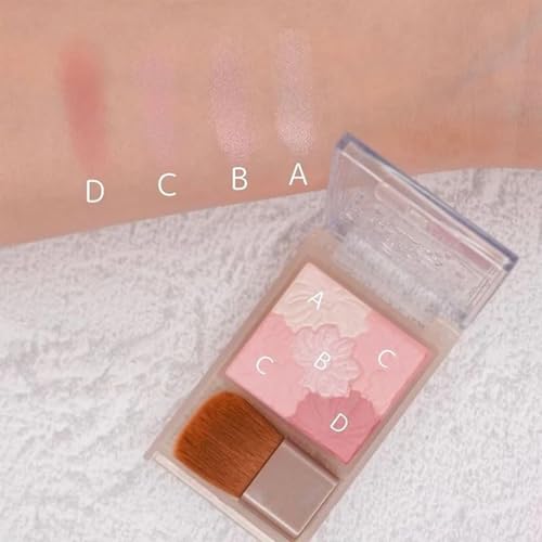 CANMAKE Glow Fleur Cheeks B02 Rose Ballerina Blush Palette