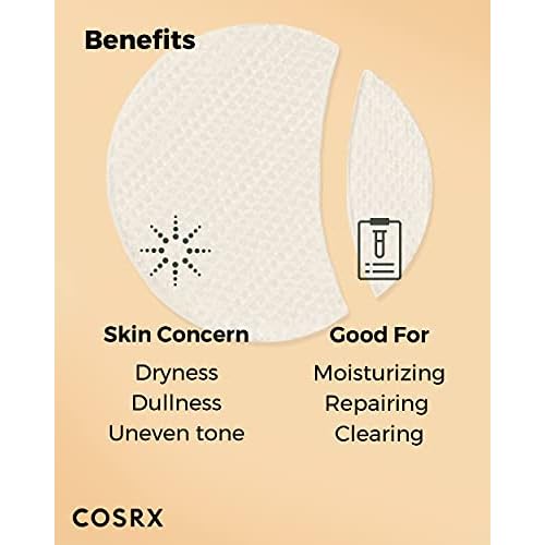 COSRX Advanced Snail Mucin Hydrogel Eye Patch + Peptide Collagen Hydrogel Eye Patch, Korean Skin Care