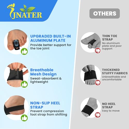 Hammer Toe Straightener Corrector with Aluminum Support