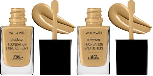 Wet n Wild Photo Focus Dewy Liquid Foundation - Desert Beige