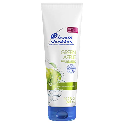 Head & Shoulders Green Apple Anti-Dandruff Conditioner 10.9 Fl Oz - Nourishing & Fresh Scented Hair Care