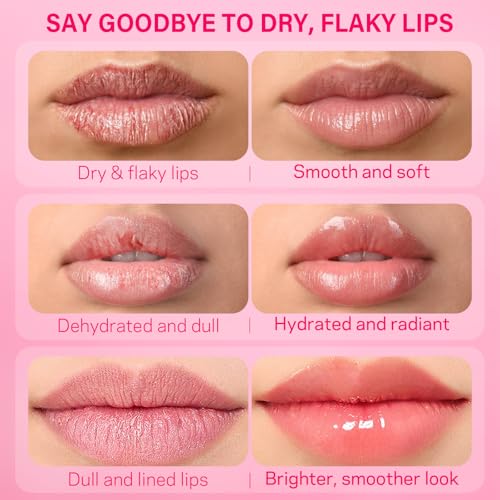 AMOADO Sugar Lip Scrub for Dark Lips – Exfoliating Smooth & Soft with
