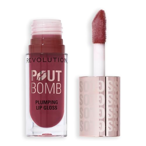 Pout Bomb Plumping Lip Gloss - High Shine, Hydrating & Vegan