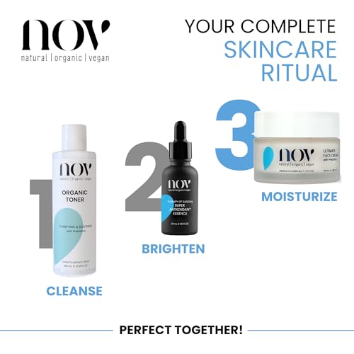 NOV Ultimate Face Cream - Face Moisturizer for Collagen Boost - Anti Aging Moisturizer Cream for Firming, Hydrating, Replenishing Skin - 1.69 oz