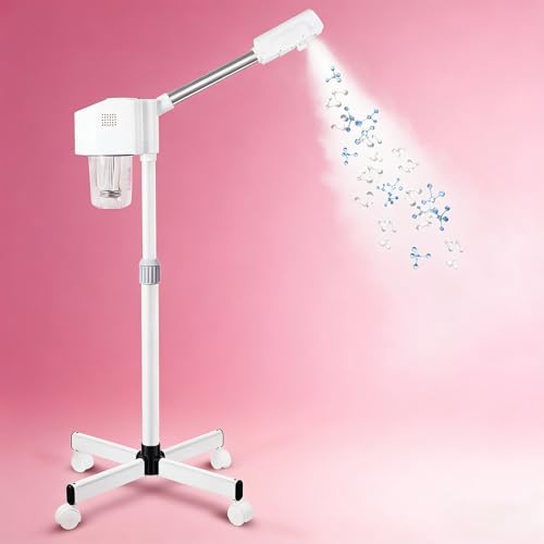 AceFox Facial Steamer with Adjustable Height & Nozzle
