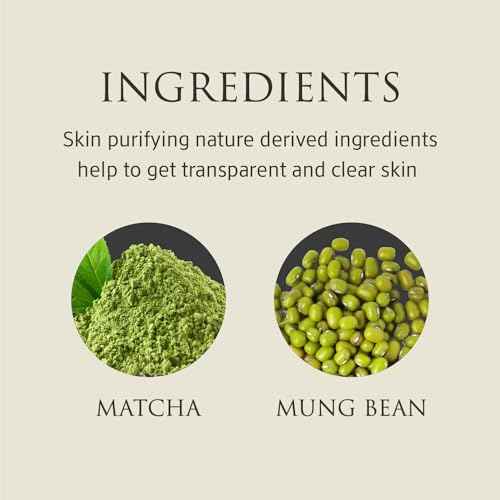 Whole Plant Daily Foam & Exfoliant (2.82 oz) ? Matcha Facial Cleanser, Gentle Enzyme Foam, Suitable for Sensitive Skin, Korean Skincare, Rich Lather, Makeup Remover