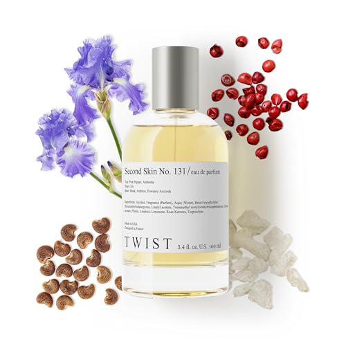 HOUSE OF TWIST Second Skin No. 131 Perfume for Women, Inspired by Gloss. You, 3.4 Fl Oz