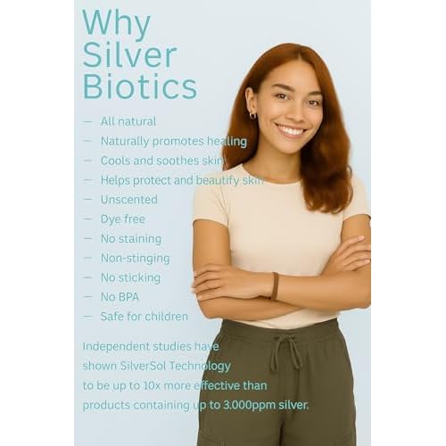 Silver Biotics First Aid Healing & Soothing Gel | Advanced SilverSol Technology | Amazing for Healing Skin from Scars, Burns, Wounds, Blemishes & More | 20ppm | 4 Oz (Pack of 2)
