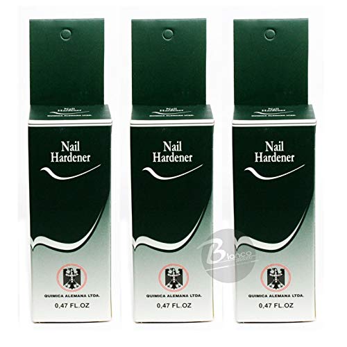 Quimica Alemana Nail Hardener & Strengthener Treatment - 3 Pack (0.47 oz)