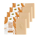 Dove Plant Milk Cleansing Bar Soap Coconut Milk & Sugar Lychee Smooth Revitalizer 4 Count for Moisturized Skin Gentle Cleanser, No Sulfate Cleansers or Parabens, 98% Biodegradable Formula 5 oz