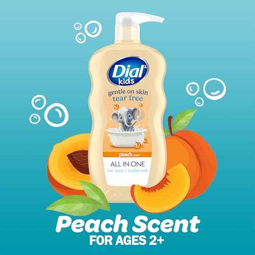 Dial Kids Body + Hair Wash, Orange Splash, 24 Ounce
