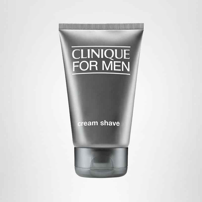 Clinique For Men Cream Shave Shaving Cream | Rich Dry Skin Formula | Hydrating | Softens Beard + Soothes, 4.2 Fl Oz