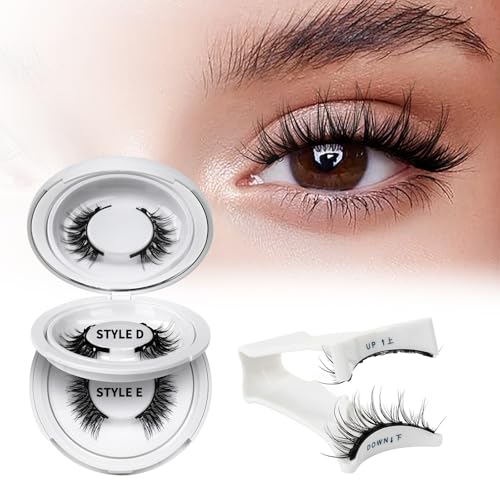 Magnetic Eyelashes - 2 Pairs Reusable Lashes, No Glue, Easy Apply